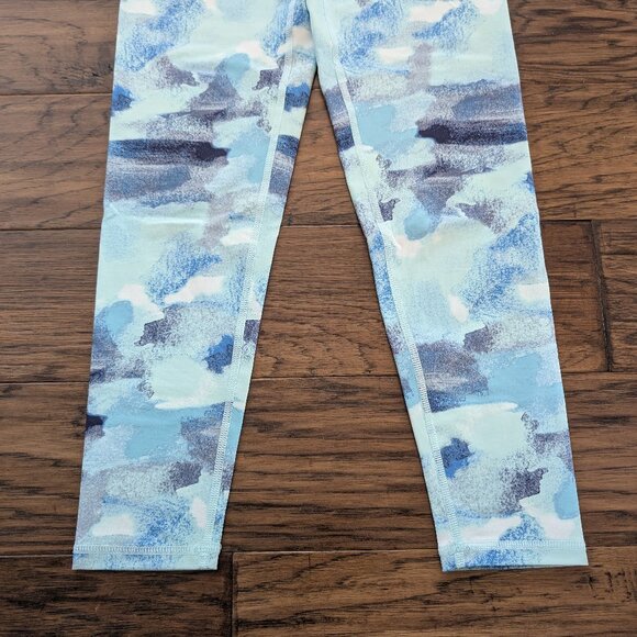 aerie leggings blue pattern size small - Picture 5 of 12
